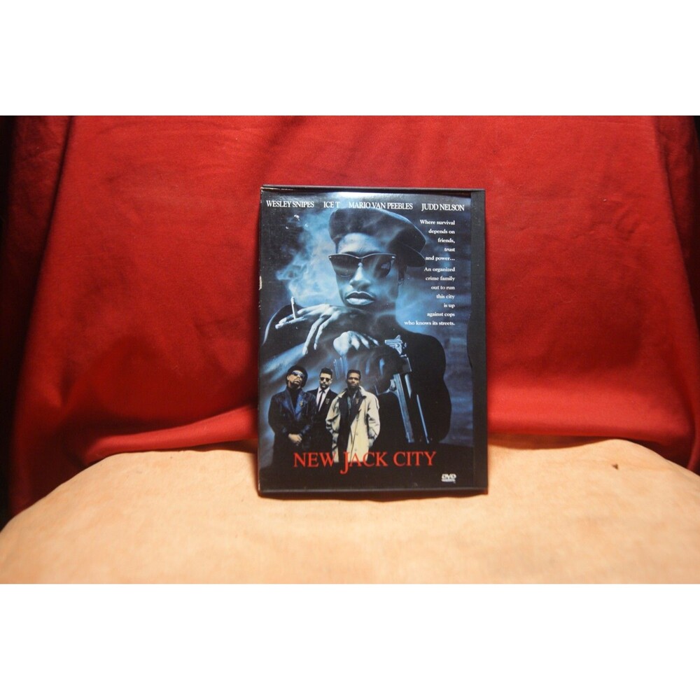 New Jack City DVD Snapback Wesley Snipes Drug Gang Film Crack Epidemic